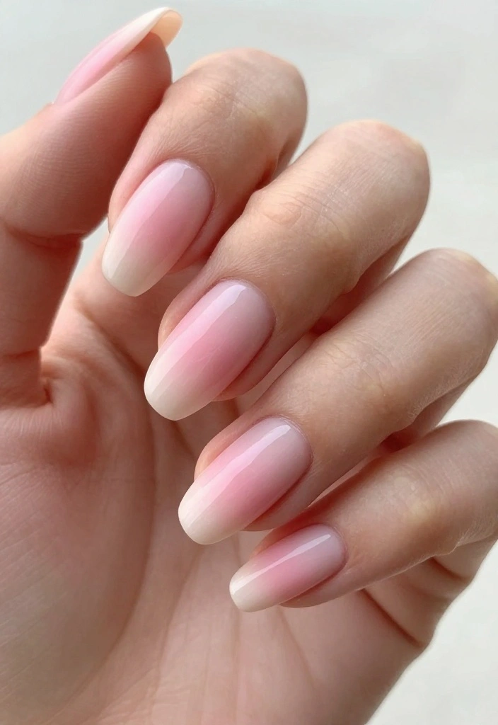 21 Jaw-Dropping Gradient Nail Ideas You’ll Want to Try ASAP (Especially #8!) - 12. Blushing Ombre 1