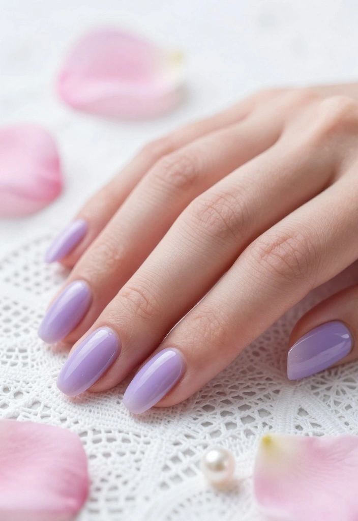 21 Jaw-Dropping Gradient Nail Ideas You’ll Want to Try ASAP (Especially #8!) - 4. Elegant Lavender 1