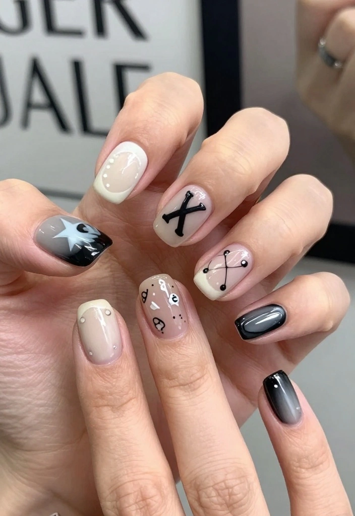 21 Stunning London Nails Ideas That Will Make You Want to Book a Manicure ASAP! - 16. Custom Designs 1