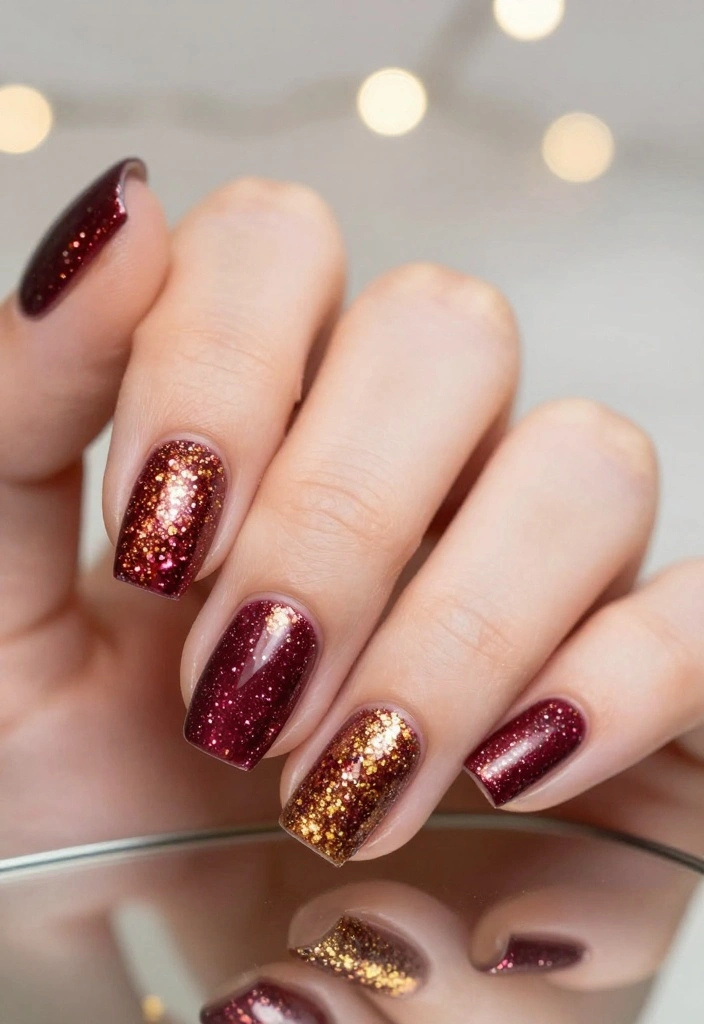 21 Stunning Quinceanera Nails That'll Make You the Star of the Celebration! - 2. Glamorous Glitter 1