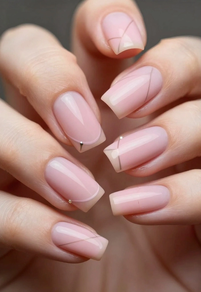 21 Trendy Wow Nails That Are Taking Over 2026 - 4. Negative Space Nails 1