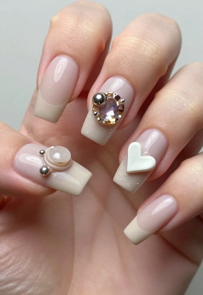 22 Cute Acrylic Nail Designs That Will Make You the Trendsetter (#14 Is a Must-See!) - 13. Textured Designs 1