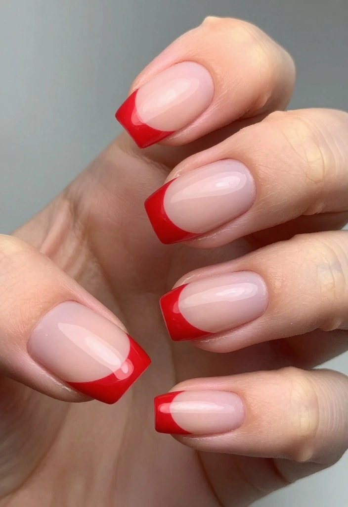 22 Cute Acrylic Nail Designs That Will Make You the Trendsetter (#14 Is a Must-See!) - 4. Classic French Twist 1