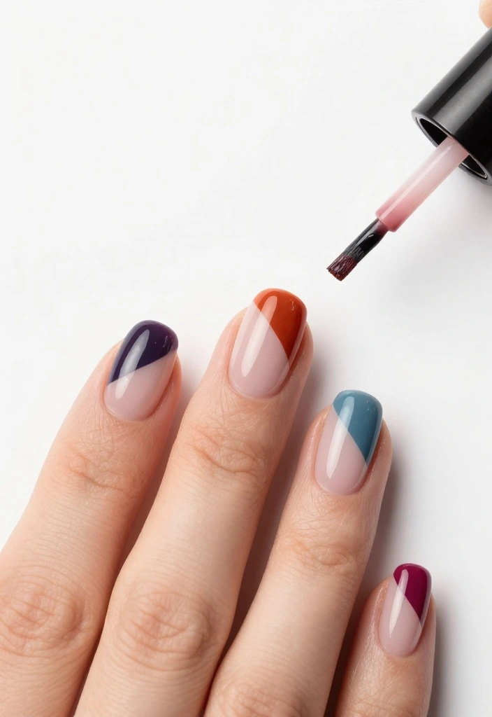 22 Easy DIY Cute Nail Art Tutorials You Can Do at Home (You’ll Be Amazed by #5!) - 11. Negative Space Art 1