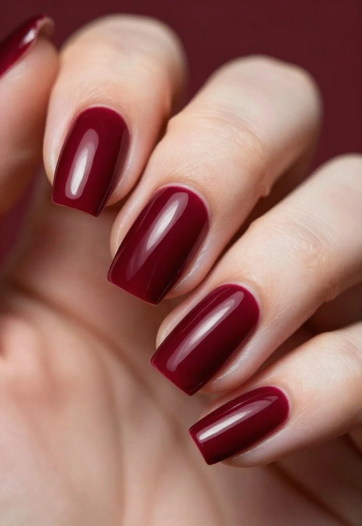 22 Inspiring Long Natural Nails Looks You Have to Try This Season! - 9. Bold and Dark 1