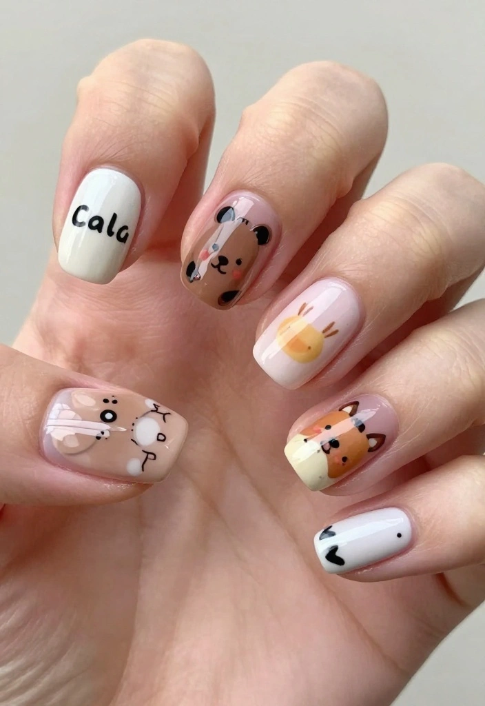 22 Trendy Nail Swag Ideas That Will Have You Booking Your Next Manicure ASAP! - 14. Custom Illustrations 1