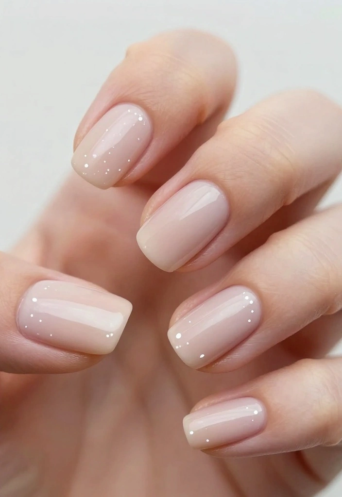 25 Baby Shower Nails for Boys: Nail Trends That Are a Celebration in Itself! - 11. Simple and Clean 1