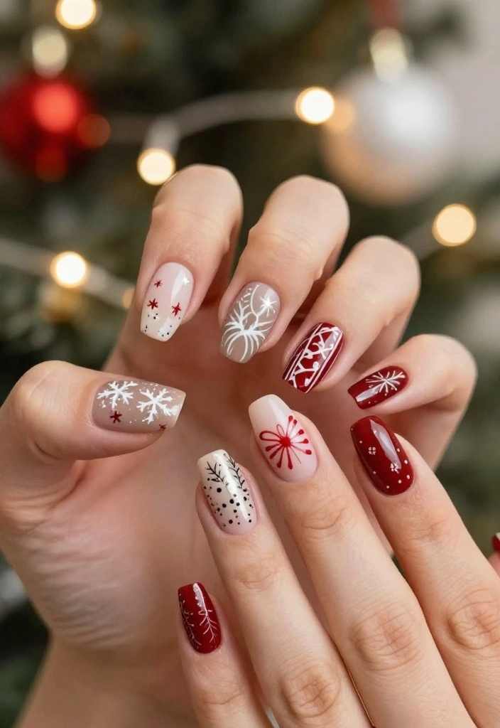 25 Chic White Christmas Nail Trends You HAVE to Try This Holiday Season! - Conclusion 1