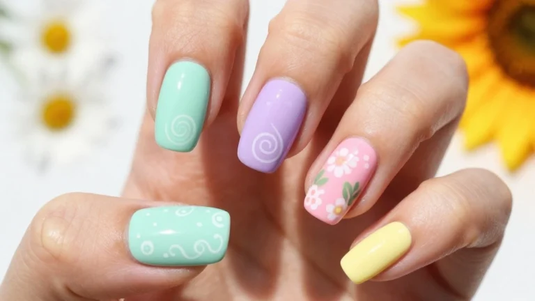 25 Colorful Pastel Nail Art Ideas That Are Perfect for Summer! 🍦