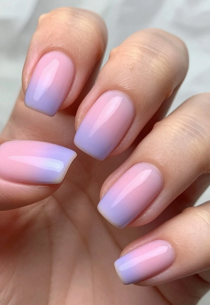 25 Colorful Pastel Nail Art Ideas That Are Perfect for Summer! 🍦 - 1. Charming Ombre Pastels 1