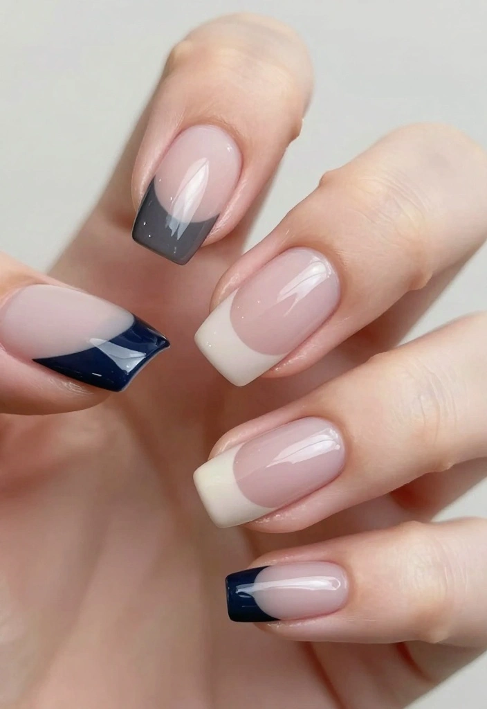 25 Easy Nail Art Styles to Make Your 'Hello Nails' Shine Like Never Before! - 11. Negative Space 1