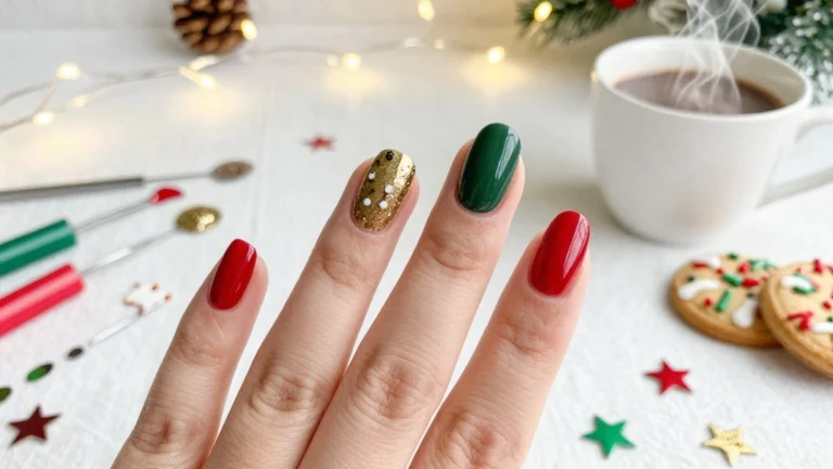 25 Festive DIY Nail Ideas to Celebrate the Holidays at Home (Nail #12 is a Must-See!)