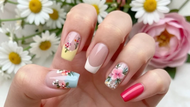 25 Gorgeous Flower Nail Art Ideas That Are Perfect for Any Occasion!