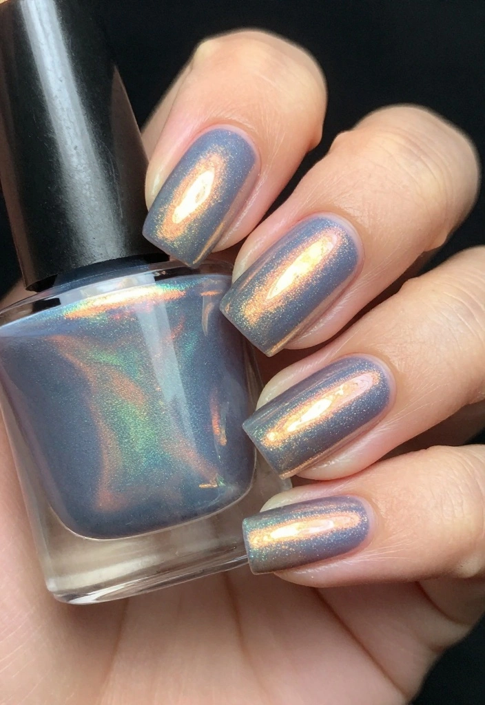 25 Nail Tutorials That Will Inspire Your Next Nail Art Adventure (Don't Miss #15!) - 11. Metallic Glam 1