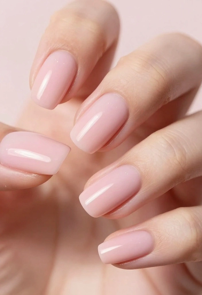 30 Blush Pink Nail Designs That Will Make You Swoon (You Won't Believe #15!) - 1. Classic Blush Pink 1