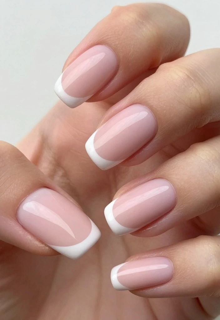 30 Blush Pink Nail Designs That Will Make You Swoon (You Won't Believe #15!) - 6. Minimalist Stripes 1