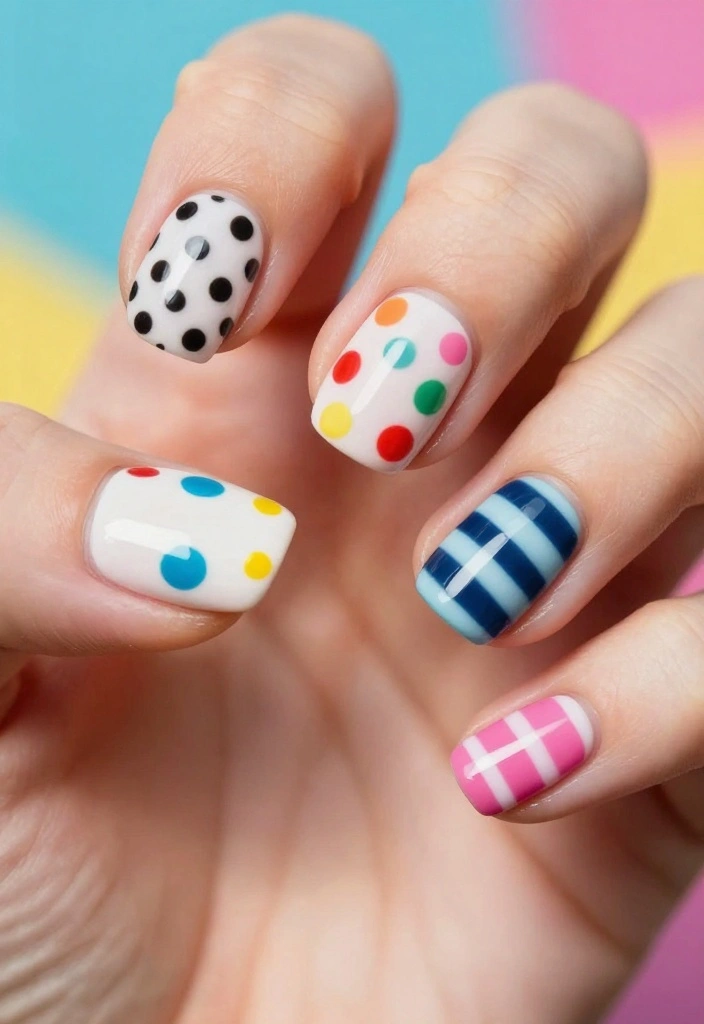 30 Nail Tech Inspirations You Need to Try Right Now (Especially #5!) - 20. Dynamic Duo 1