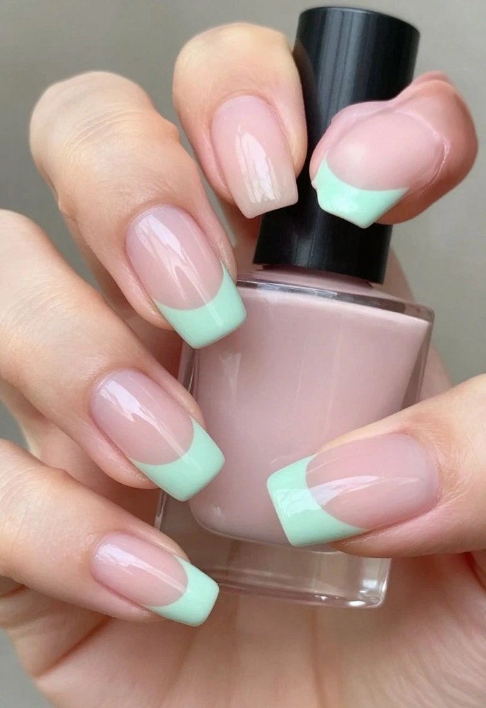 7 Quick and Stylish Beginner Nail Designs You Can Master in Minutes! - 1. Classic French Tips with a Twist 1