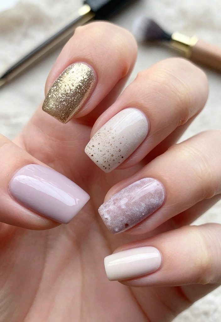 9 Awesome Gel Nail Polish Ideas You Wish You Knew Sooner! - 5. Textured Nail Art 1