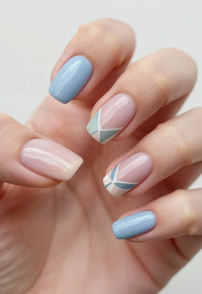 9 Awesome Gel Nail Polish Ideas You Wish You Knew Sooner! - 8. Negative Space Nail Art 1