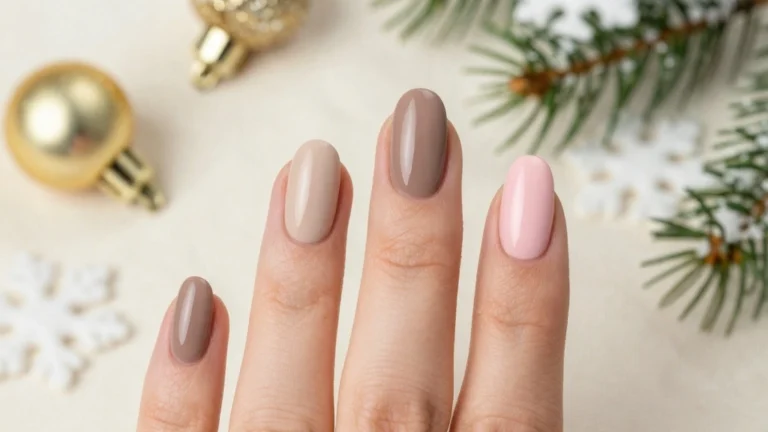 9 Classy Neutral Christmas Nails That Are Totally On Trend This Year!
