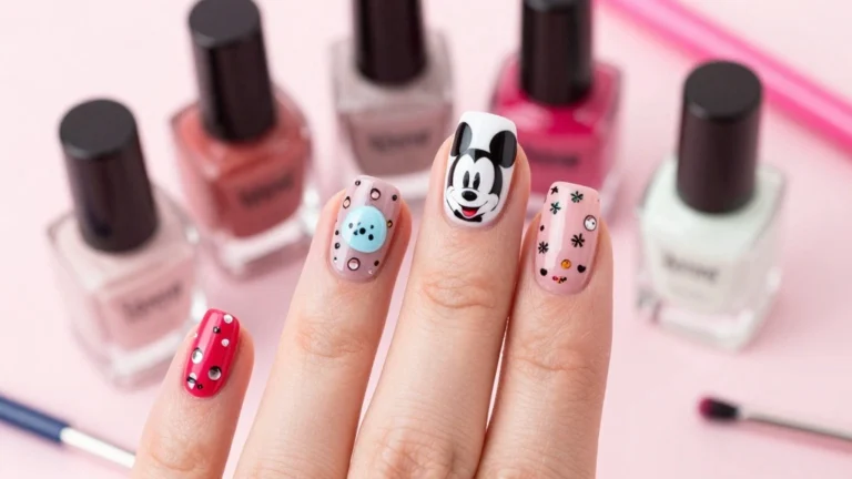 9 Easy Mickey Mouse Nail Styles to Rock This Weekend (Even Beginners Can Do It!)
