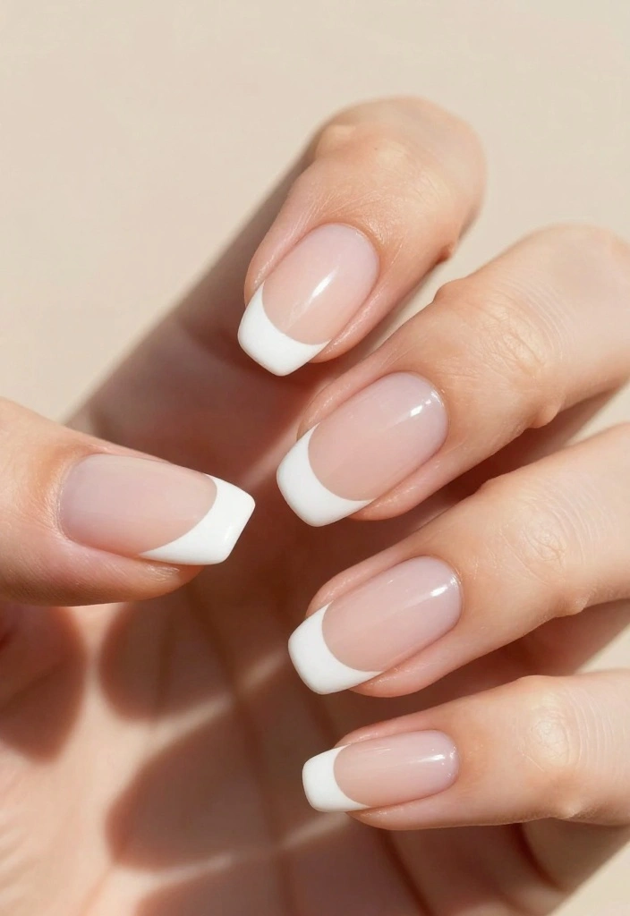 9 Perfect False Nails You NEED To See (Don’t Skip #5!) - 1. Classic French Tip 1