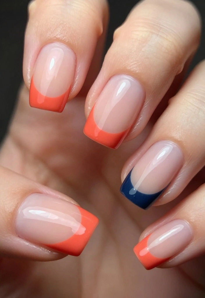9 Trendy Professional Nails You Have to Try (Number #4 is a Hidden Gem!) - 1. Glossy French Tips 1