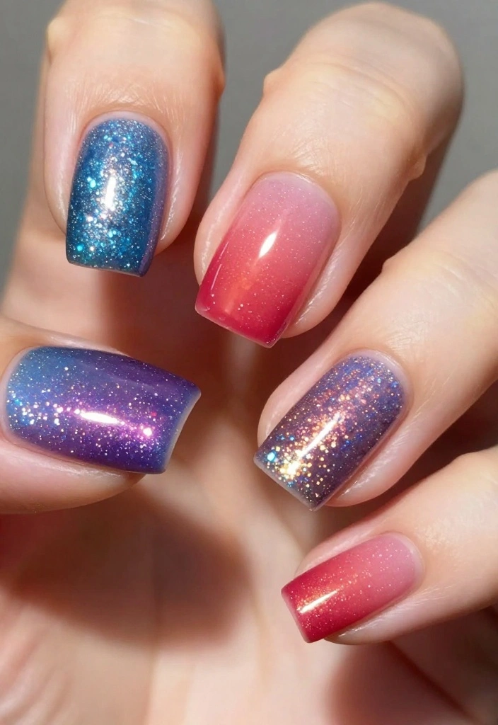 9 Trendy Professional Nails You Have to Try (Number #4 is a Hidden Gem!) - 5. Glitter Accents 1