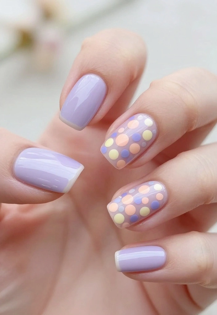 Confetti Nails Made Easy: 15 Simple Ideas for Beginners! ๐ - 2. Pastel Dream 1