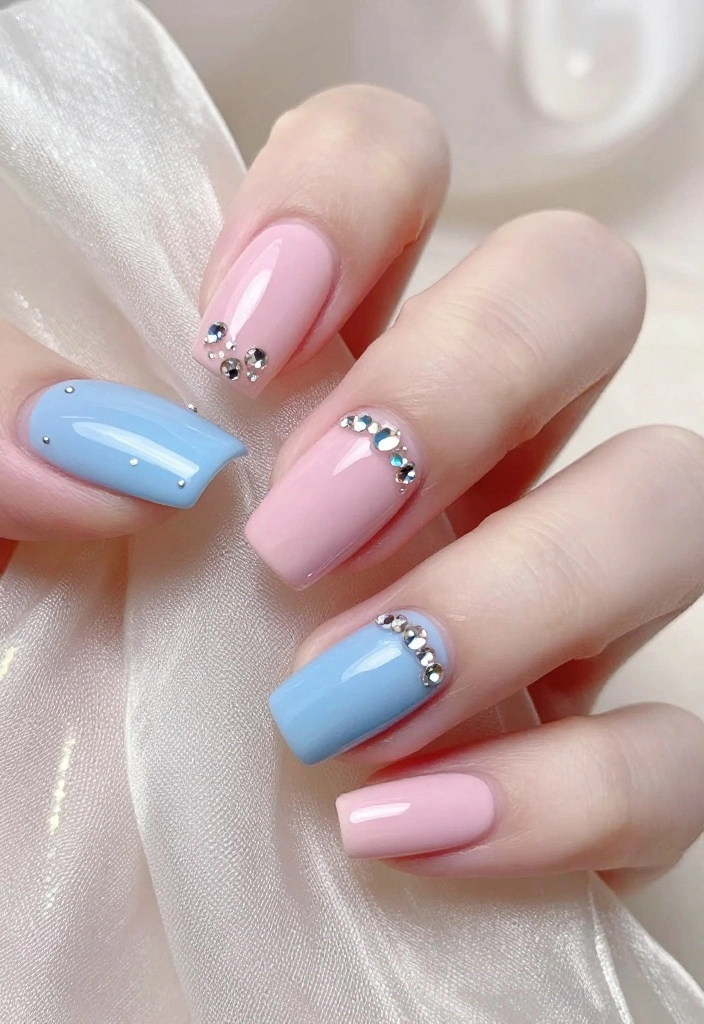 Discover 14 Hottest Spring Pastel Nail Ideas That Fashionistas Swear By! - 14. Pastel Nail Jewels 1