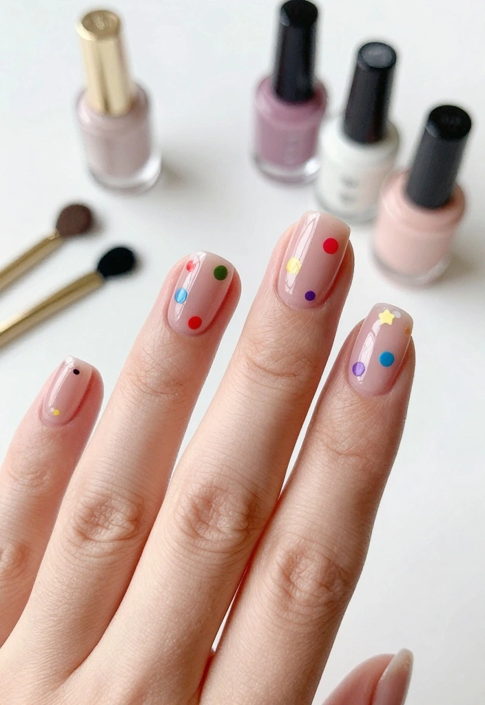 Steal These 12 Ballet Nails Looks from the Stars! - 12. Nail Art Stickers for Effortless Style 1