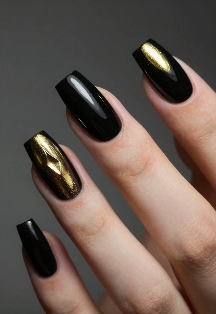 Unlock the Secrets: 12 Nail Forms That Will Revolutionize Your Acrylic Nails! - 8. Edge Shape - The Futuristic Look 1