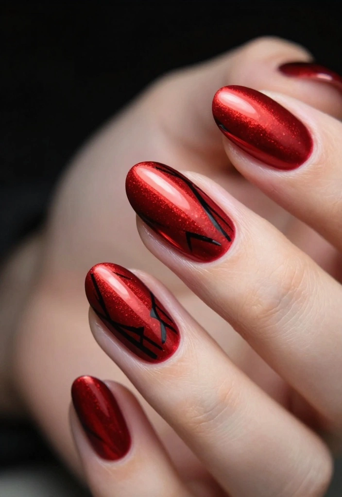 Unlock the Secrets: 12 Nail Forms That Will Revolutionize Your Acrylic Nails! - 9. Sharp Shape - Pure Drama 1